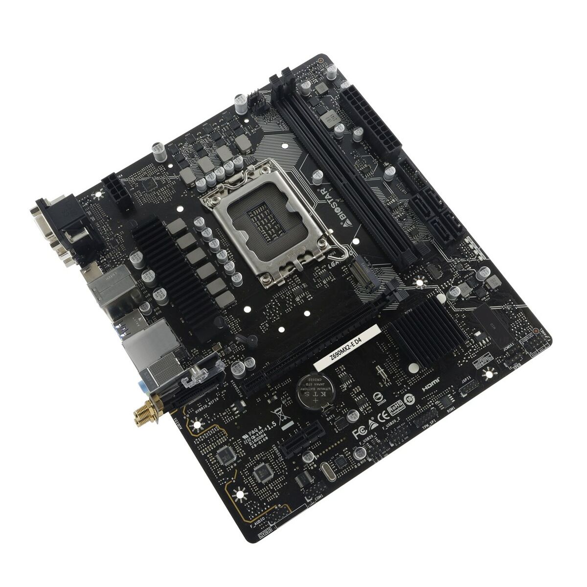Placa Base Biostar Z690MX2-E D4 INTEL Z690 LGA 1700