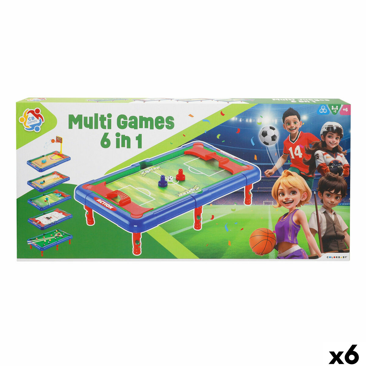 Juego de Mesa CB Games (6 Unidades)