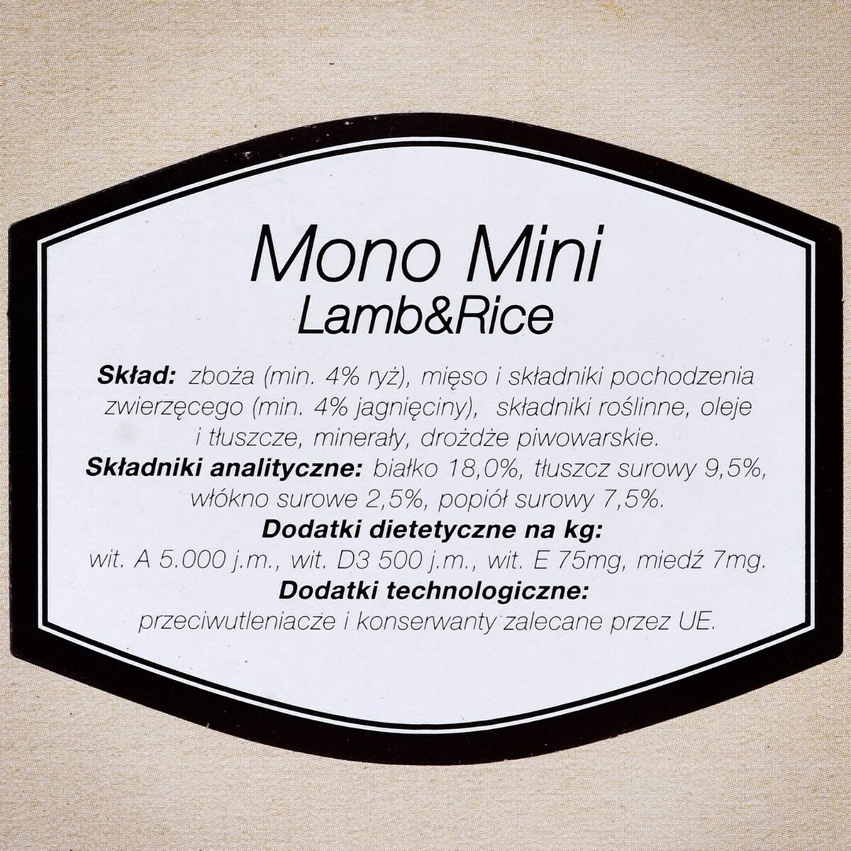 Pienso BOSCH Mono Mini Lamb&Rice Cordero Arroz 900 g 900 gr