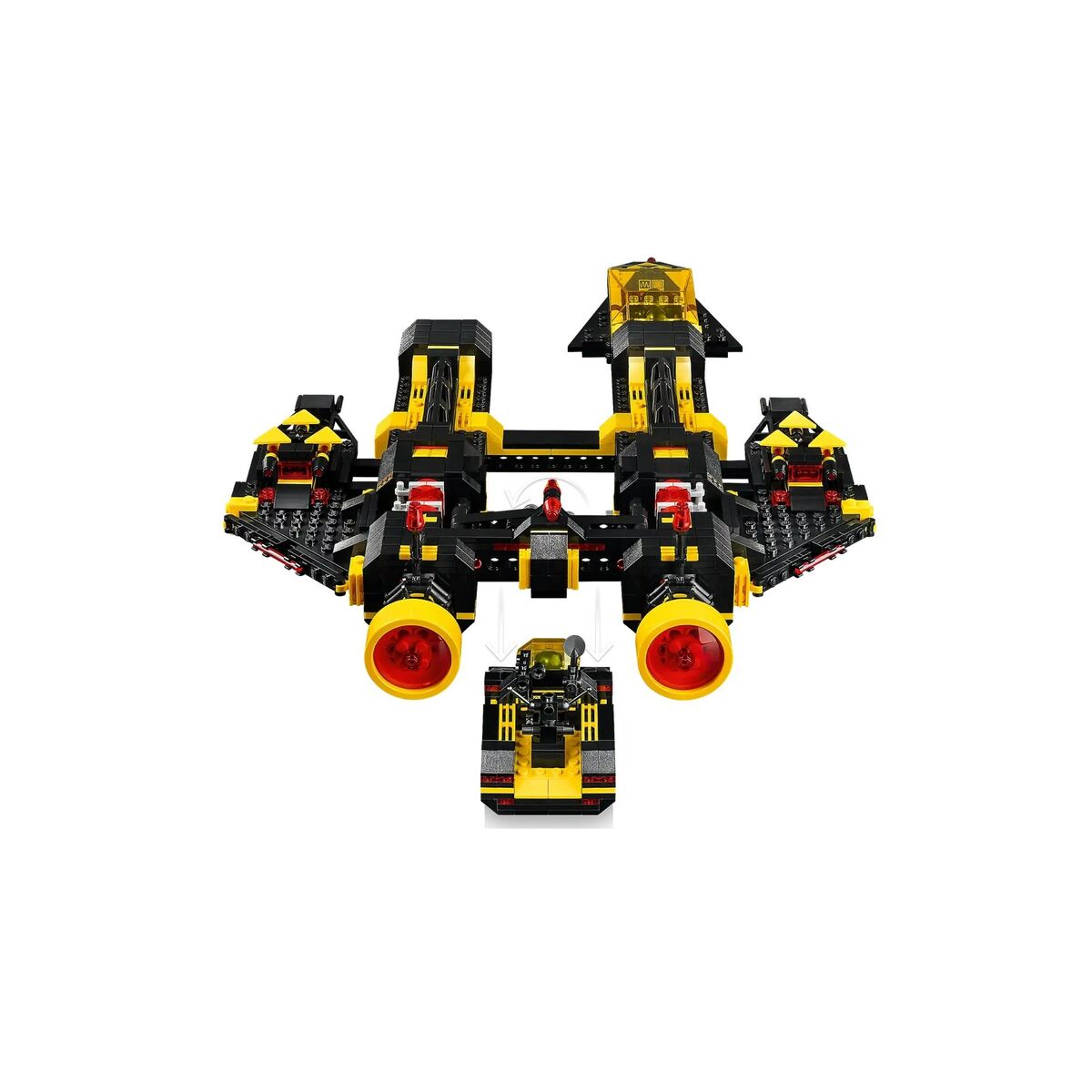 Juego de Construcción Lego 10355 Blacktron Renegade 1151 Piezas