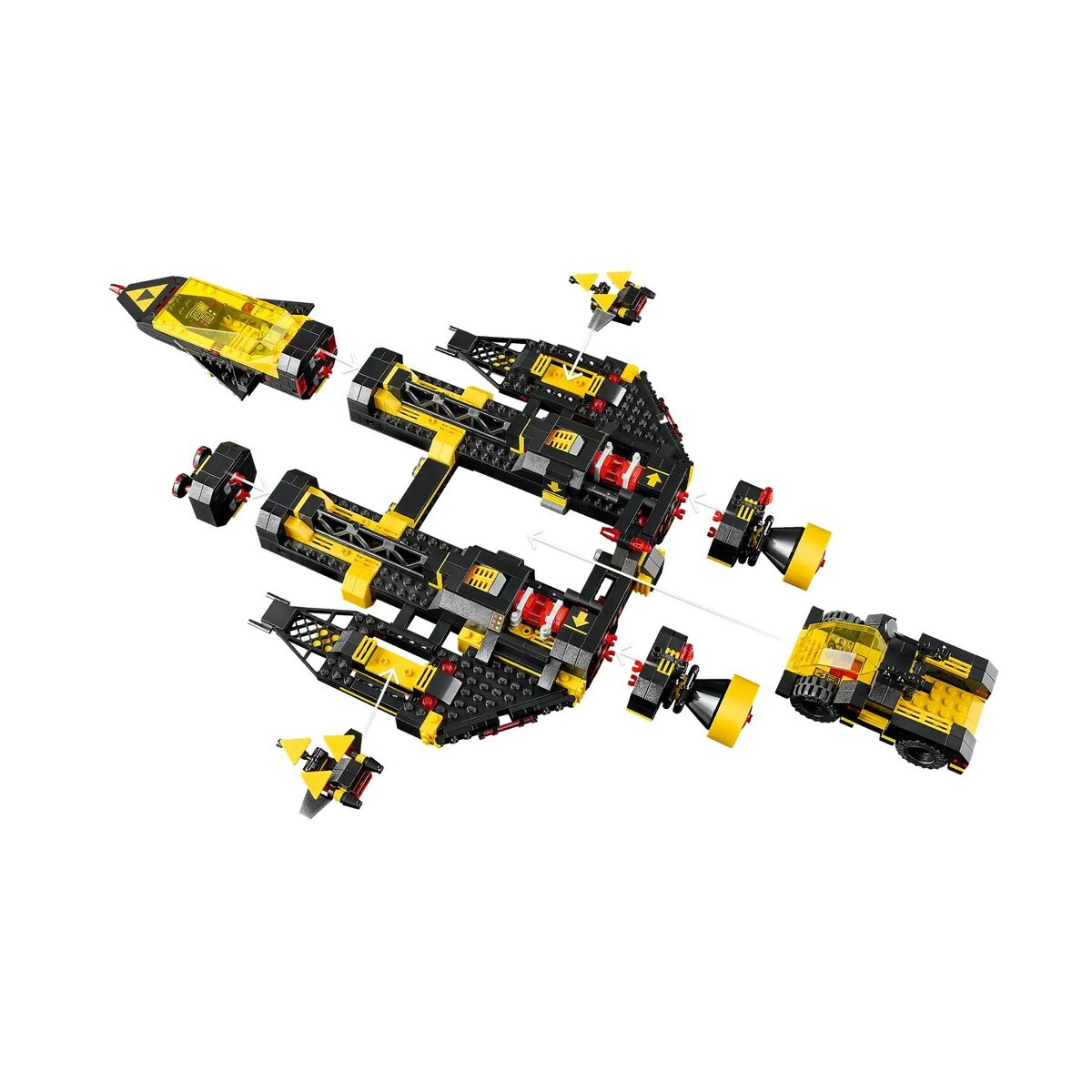 Juego de Construcción Lego 10355 Blacktron Renegade 1151 Piezas