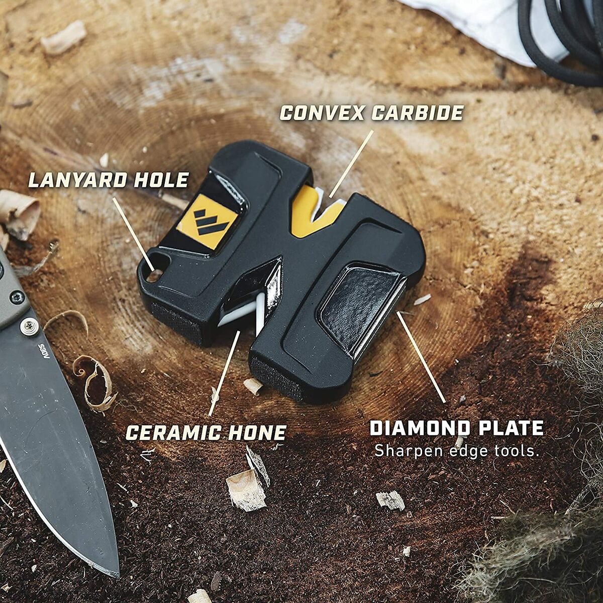 Afilador de Cuchillos Work Sharp KOL.009-021 Metal Cerámica Plástico Diamantes 7 x 6 x 2 cm