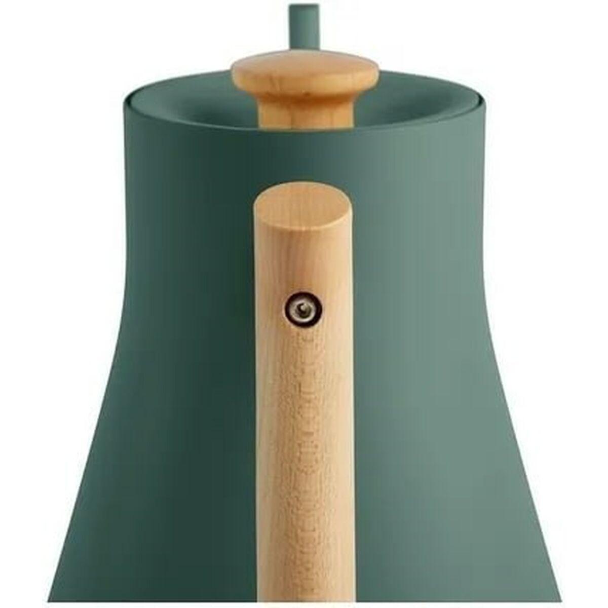 Hervidor Fellow Verde Madera Acero Inoxidable 900 ml