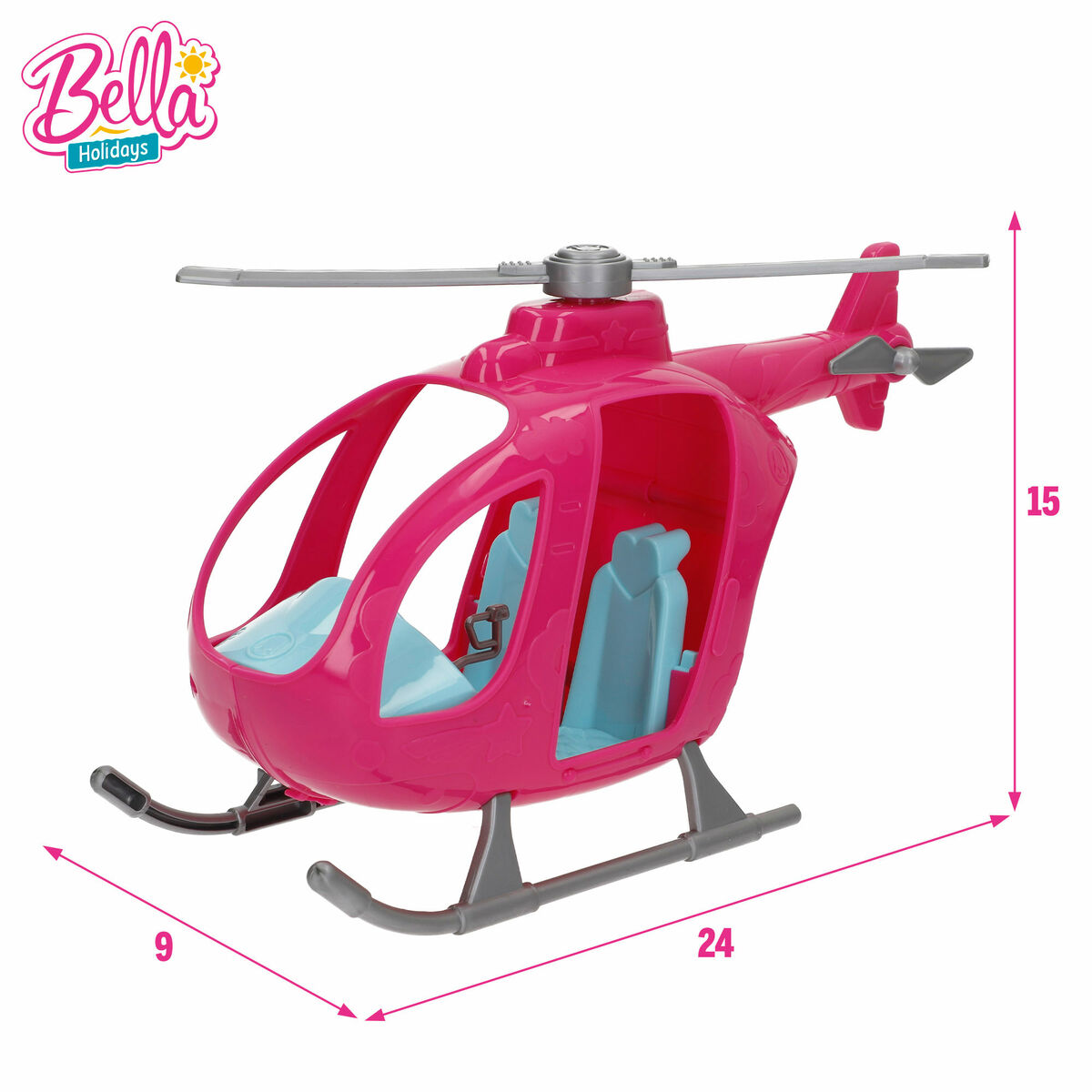 Playset 24 x 15 x 9 CM 6 Unidades