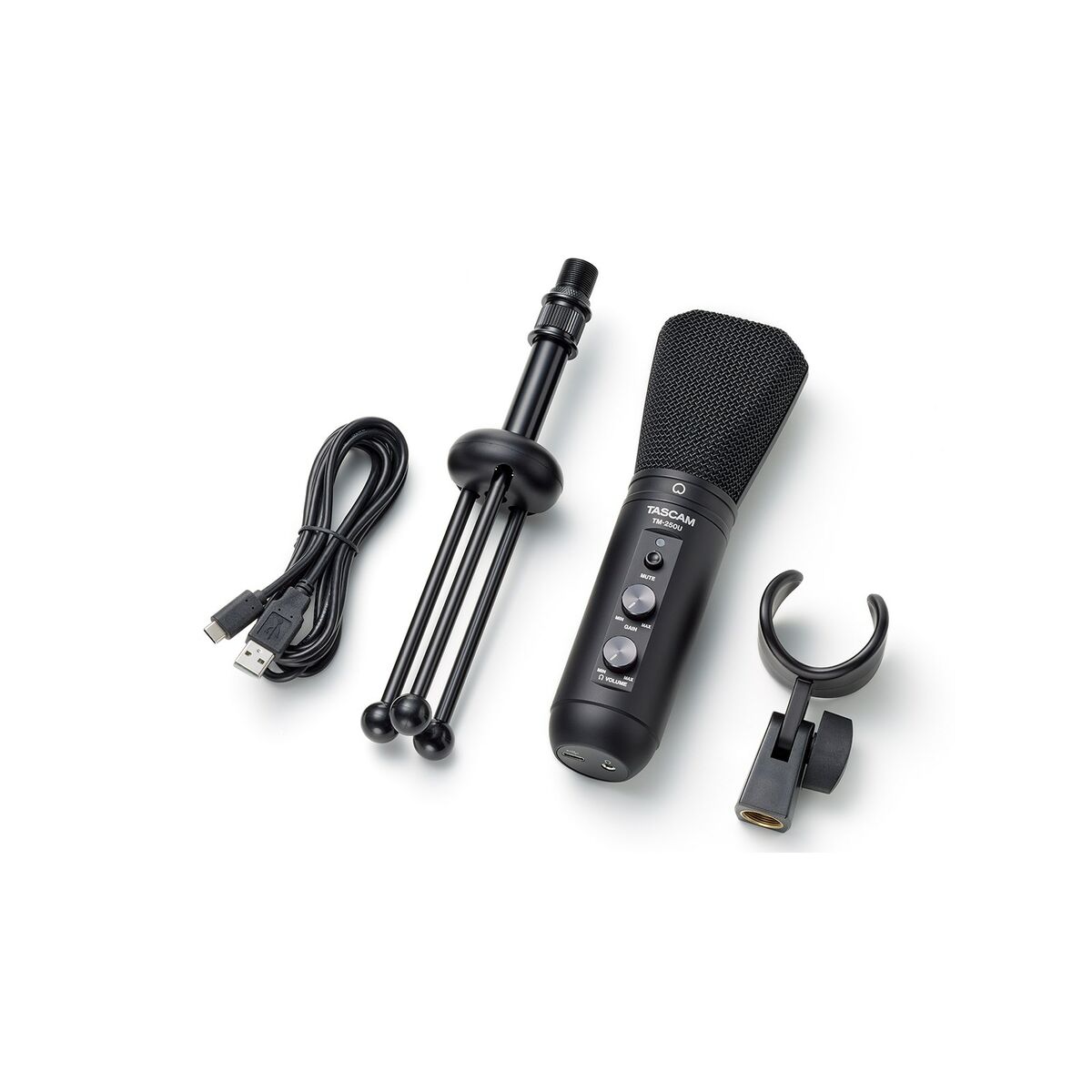 Micrófono Tascam TM-250U Negro