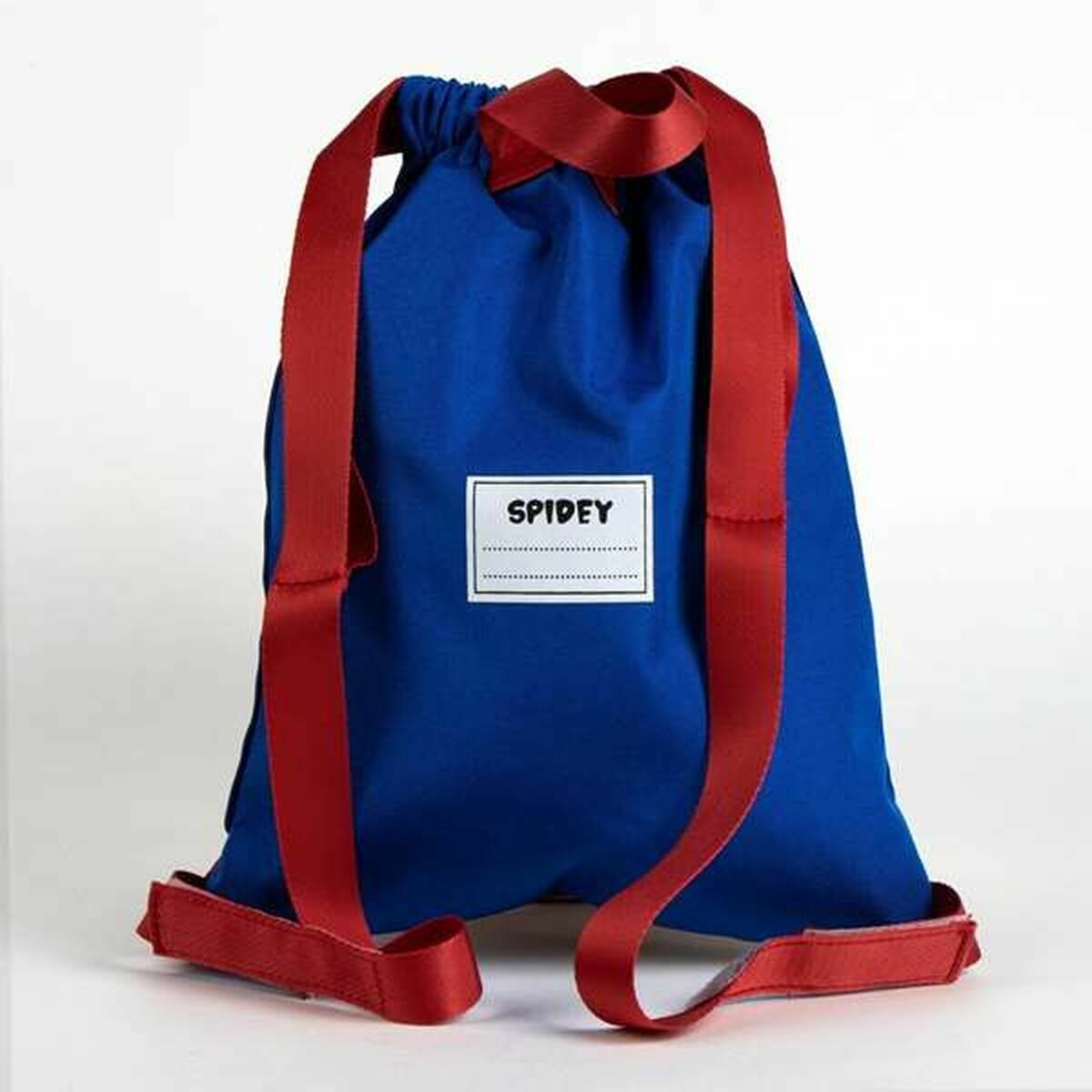 Bolsa Mochila con Cuerdas Spidey Azul oscuro 27 x 33 cm