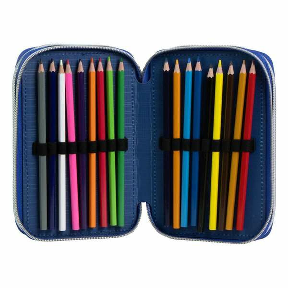 Plumier The Avengers Negro 12,5 x 6,5 x 19,5 cm