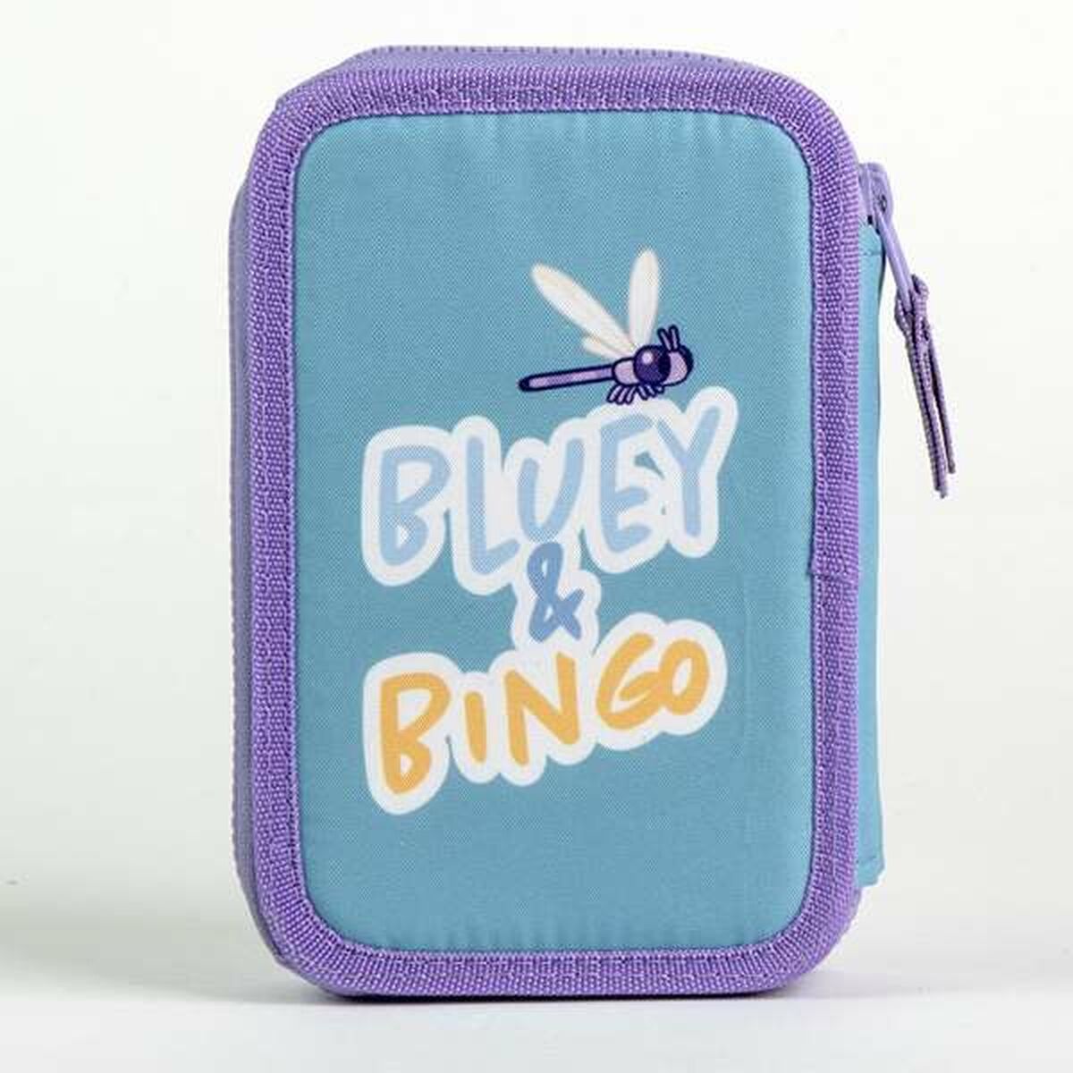 Plumier Bluey Azul claro Light Blue 12,5 x 19,5 x 4,5 cm