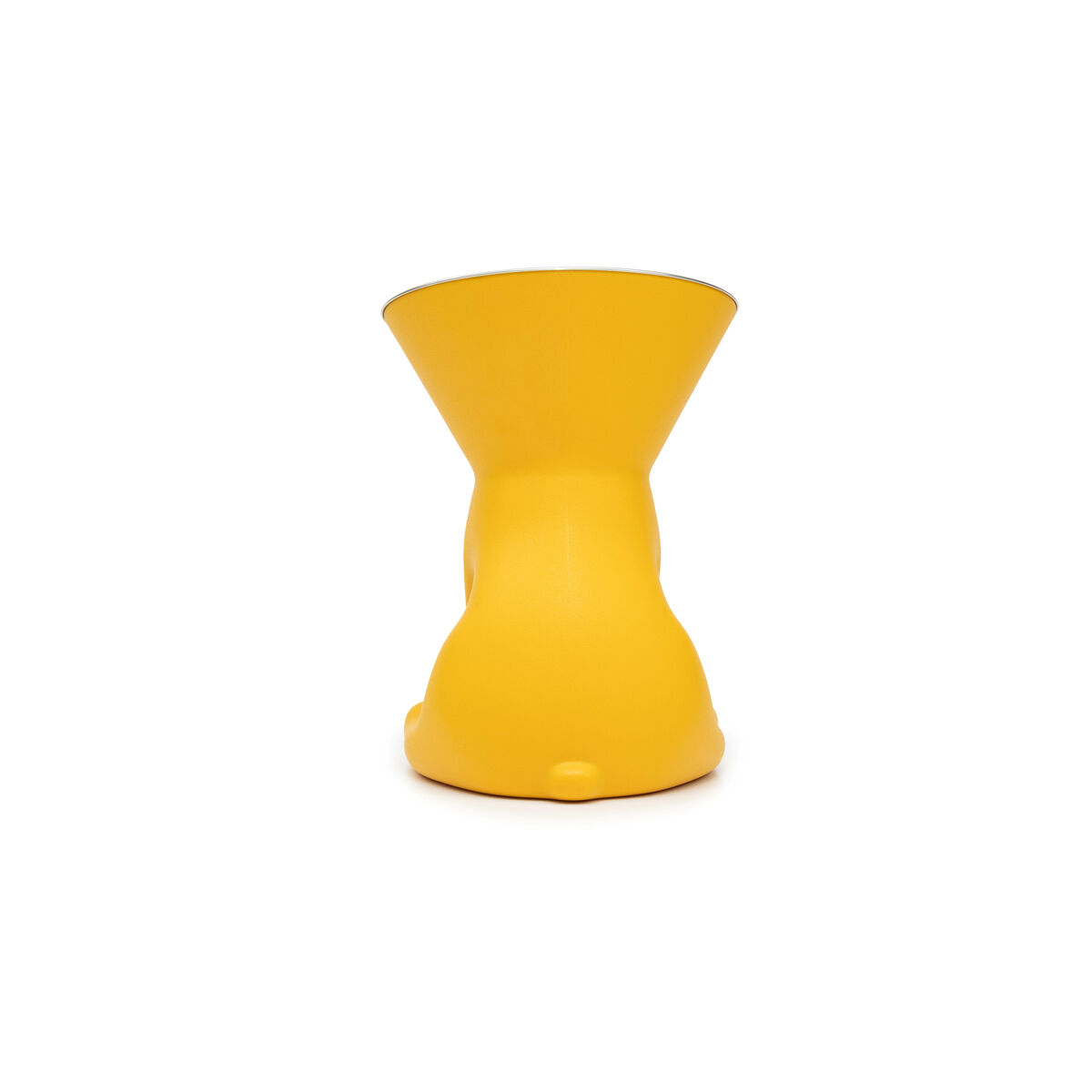 Comedero para Perro United Pets Elisabeth Yellow Acero Inoxidable Polietileno 1 L