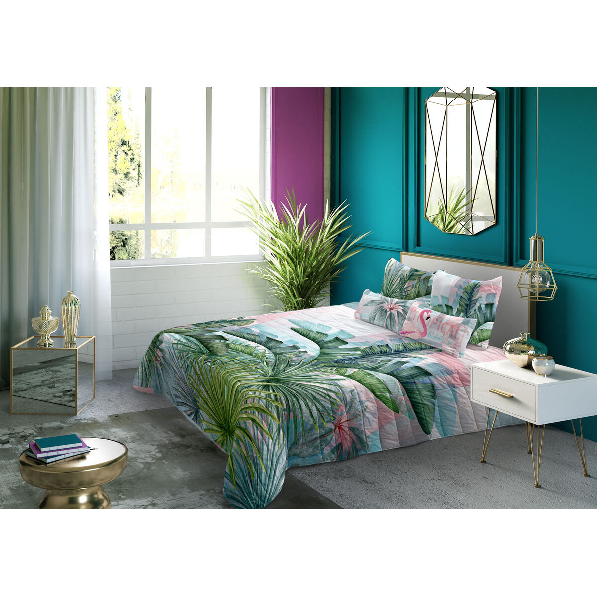 Colcha Naturals Valdivian Cama de 150/160 250 x 260 cm