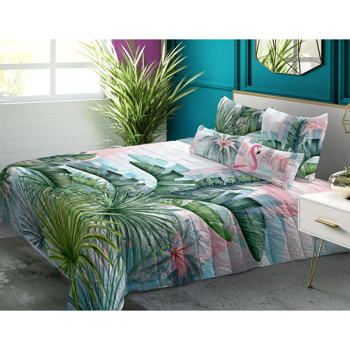 Colcha Naturals Valdivian Cama de 150/160 250 x 260 cm