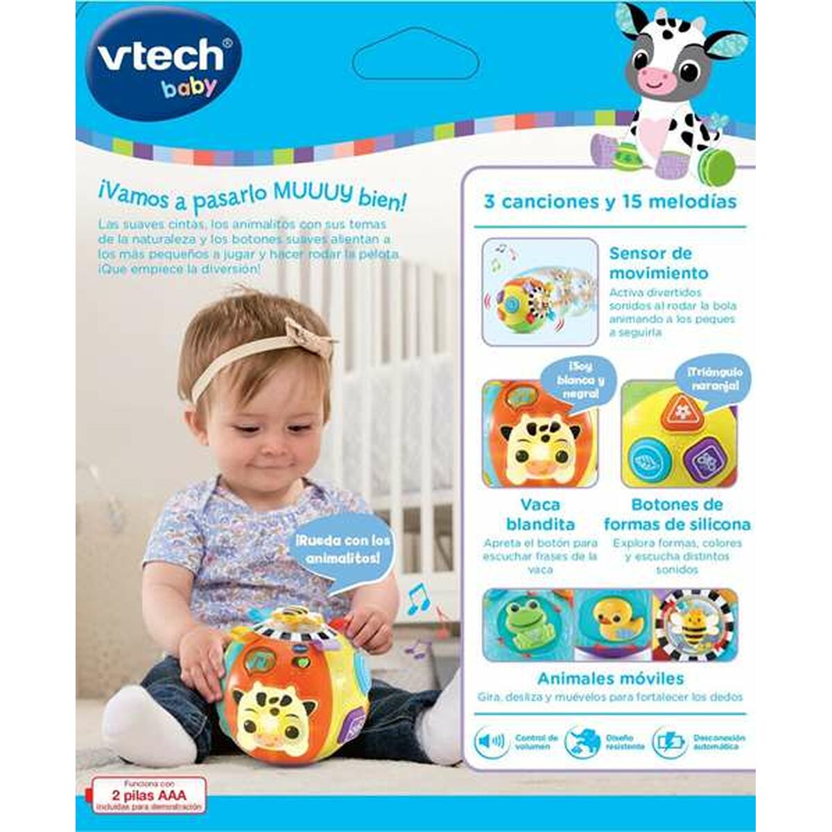 Juguete Musical Vtech 12,6 x 12,6 x 12,6 cm