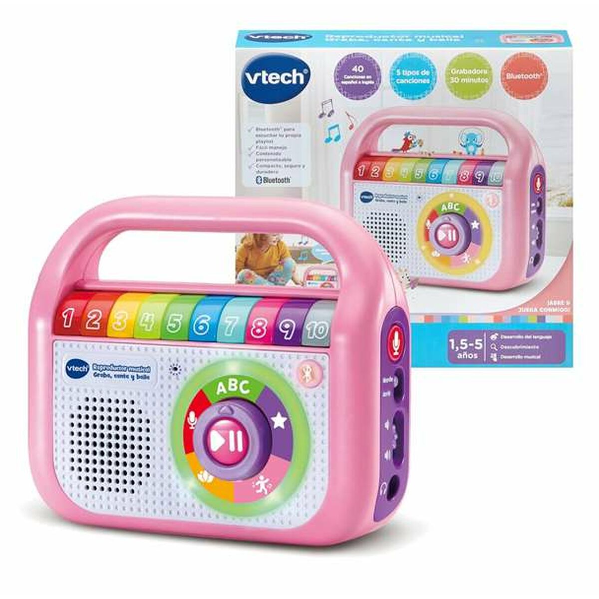 Juguete Musical Vtech 14,8 x 17,5 x 6 cm