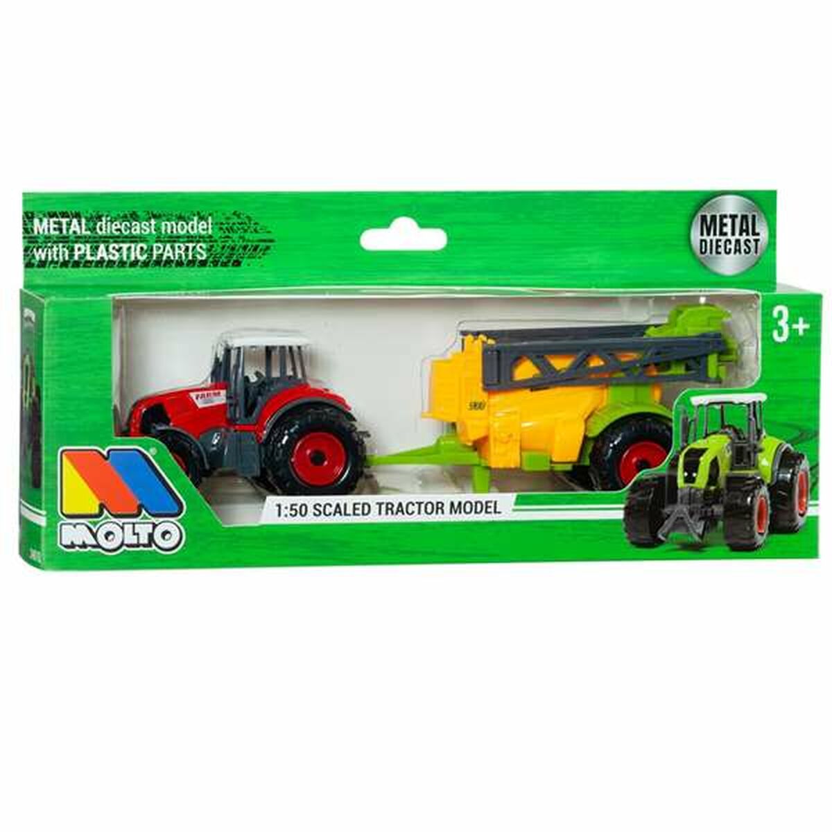 Tractor de juguete Moltó 1:50