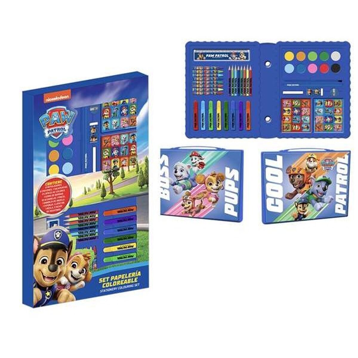 Set de Papelería The Paw Patrol Azul