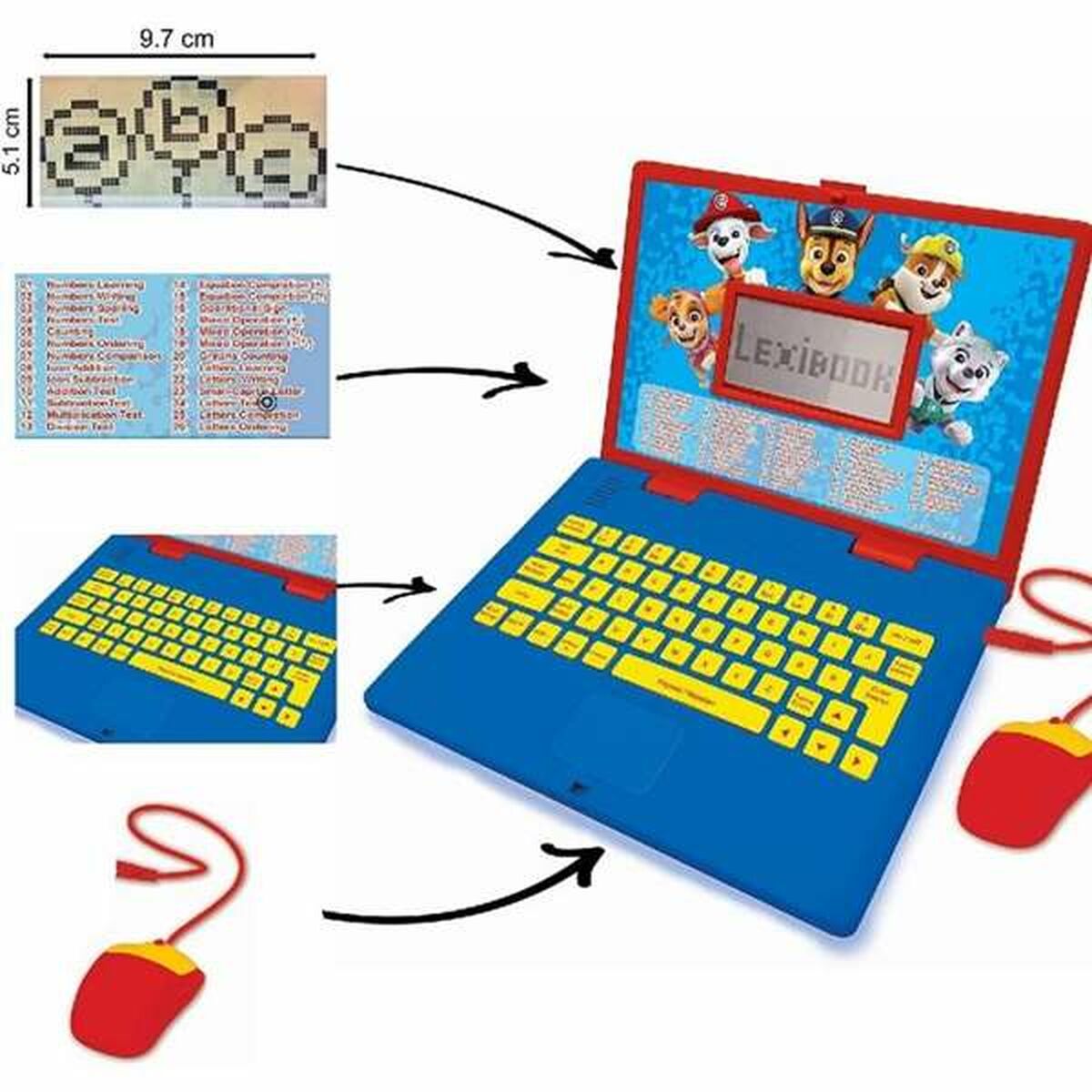 Ordenador portátil Lexibook JC598PAi2 ES ES-EN