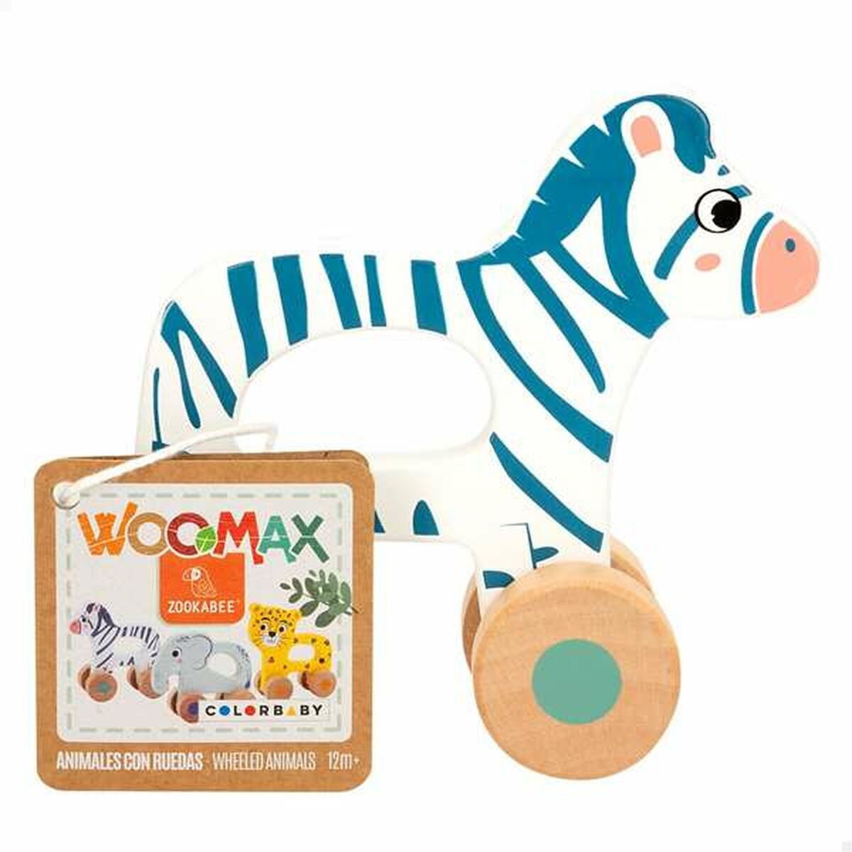 Juguete de arrastre Colorbaby 13 x 5 x 12,5 cm