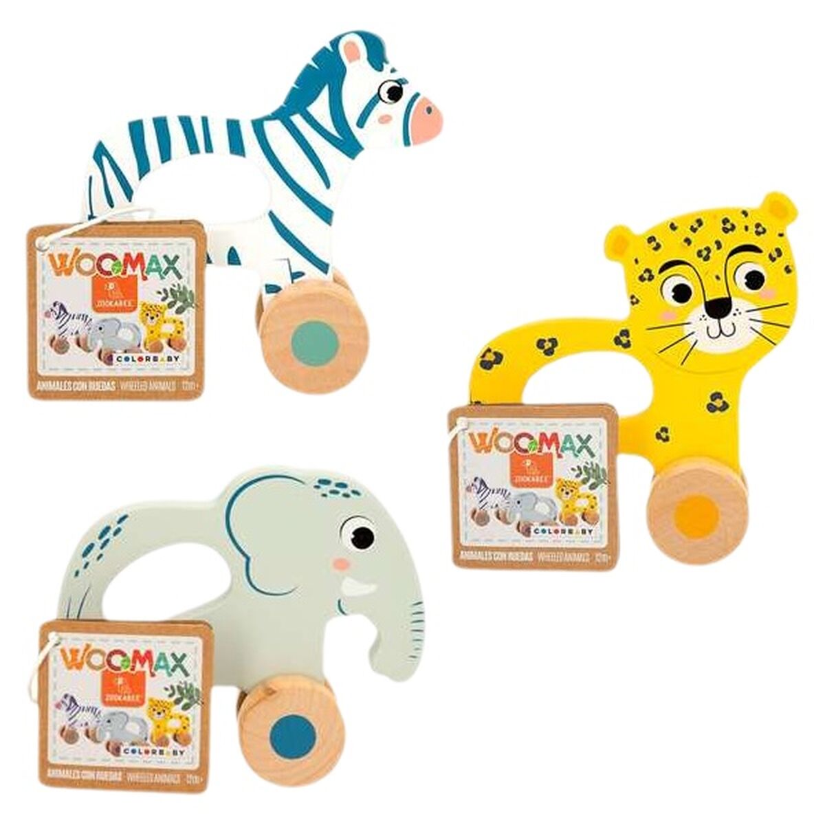 Juguete de arrastre Colorbaby 13 x 5 x 12,5 cm