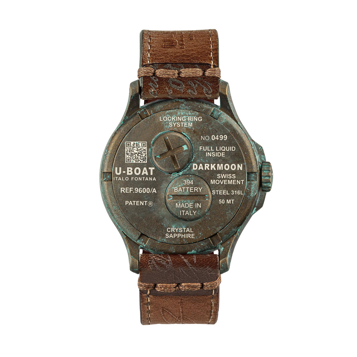 Reloj Hombre U-Boat Mod. 9600/A Marrón