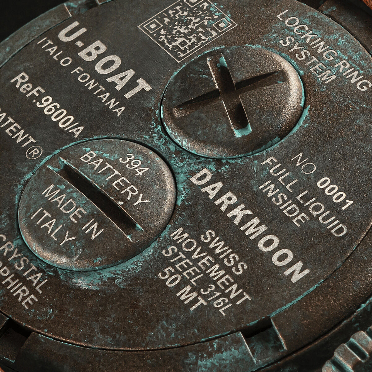 Reloj Hombre U-Boat Mod. 9600/A Marrón