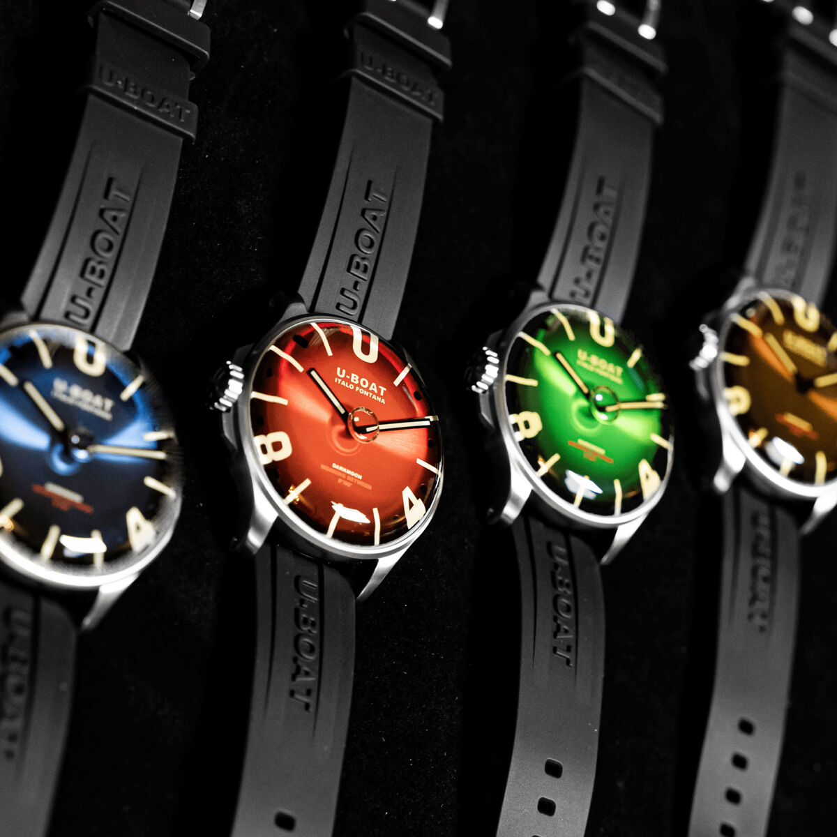 Reloj Hombre U-Boat Mod. 8704/D Negro