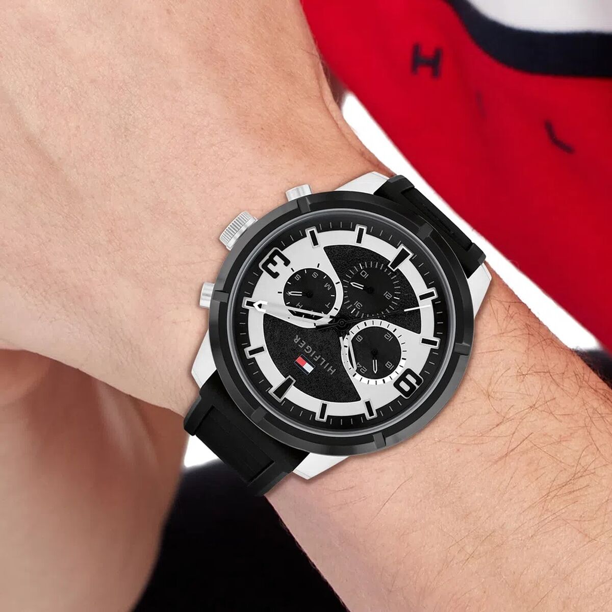 Reloj Hombre Tommy Hilfiger 1792074 Negro (Ø 45 mm)