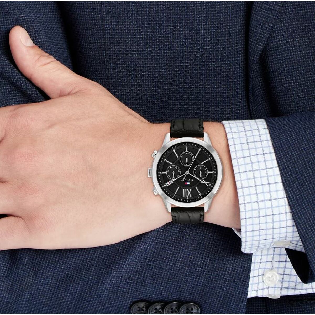 Reloj Hombre Tommy Hilfiger 1710527 Negro (Ø 44 mm)