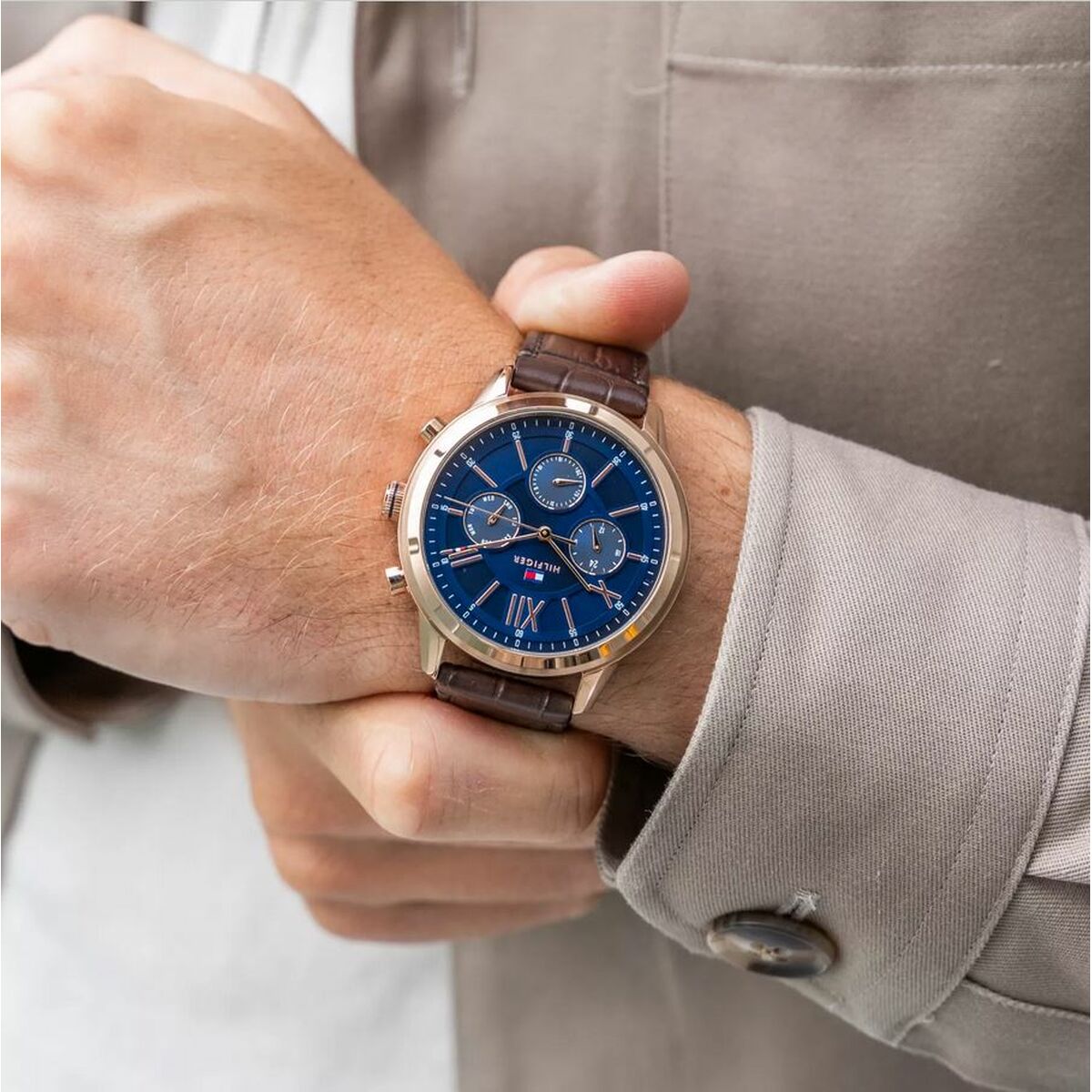 Reloj Hombre Tommy Hilfiger 1710526 (Ø 44 mm)