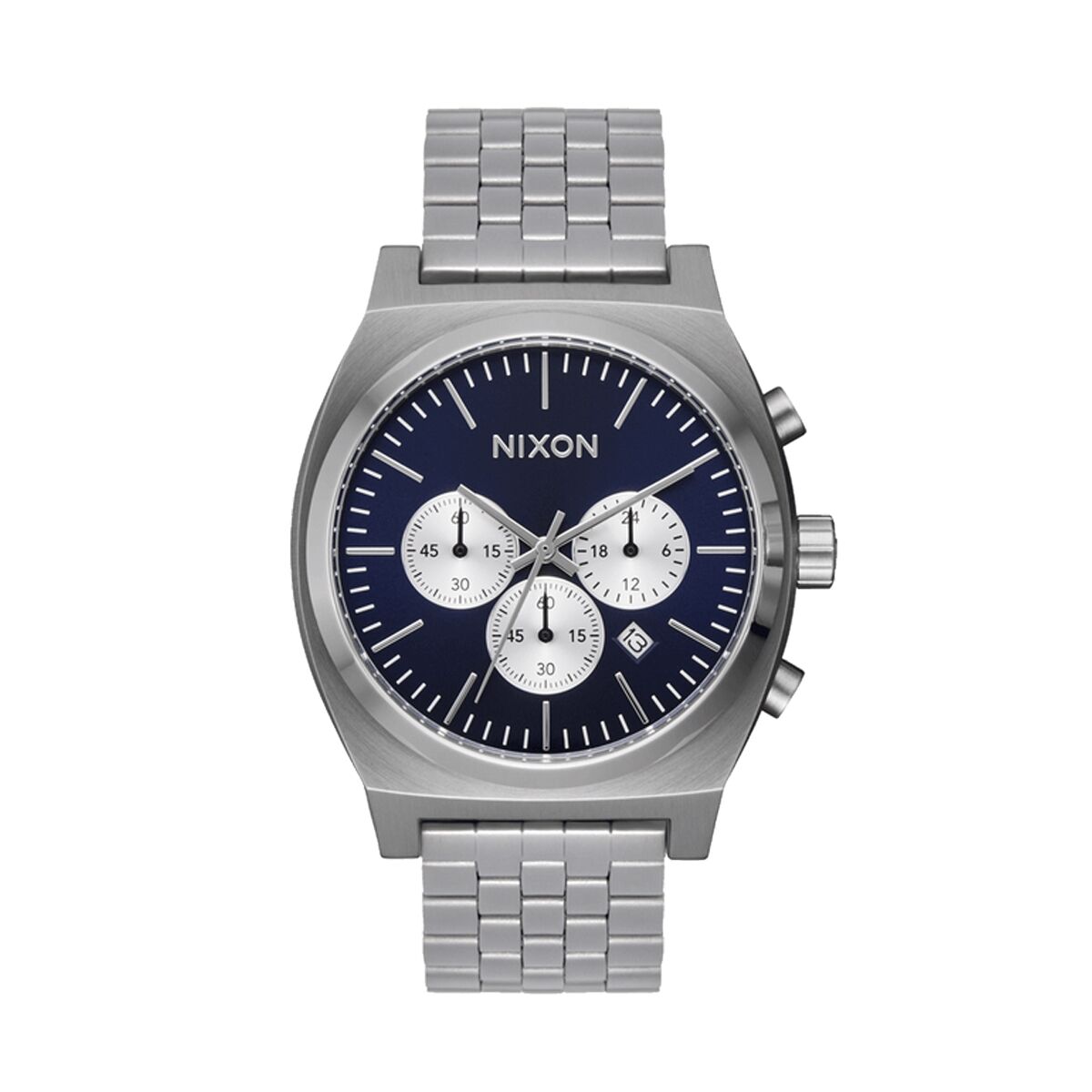Reloj Hombre Nixon TIME TELLER Plateado