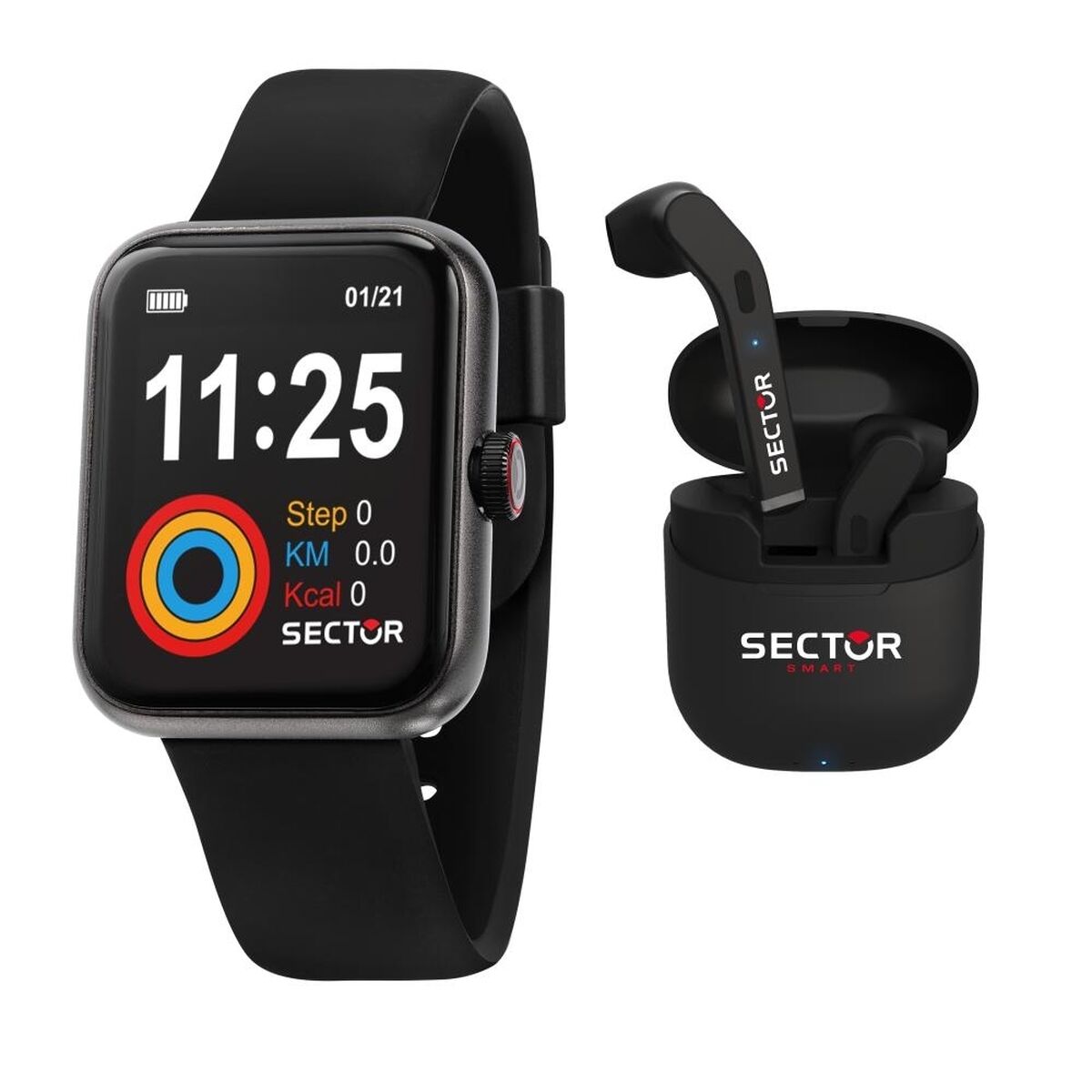 Smartwatch Sector R3251282008 Negro