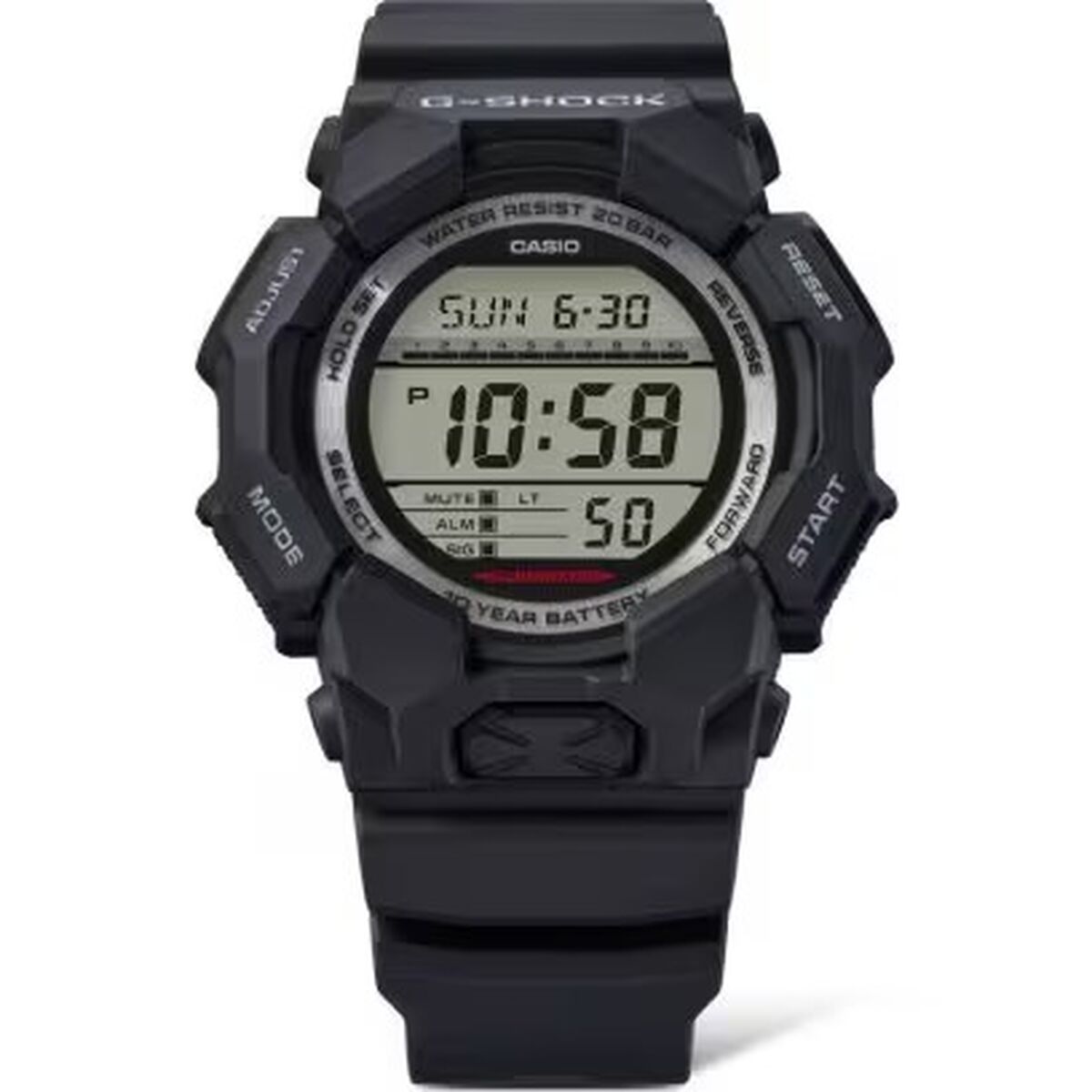 Reloj Hombre Casio G-Shock GRAND DIGIT Negro (Ø 52 mm)