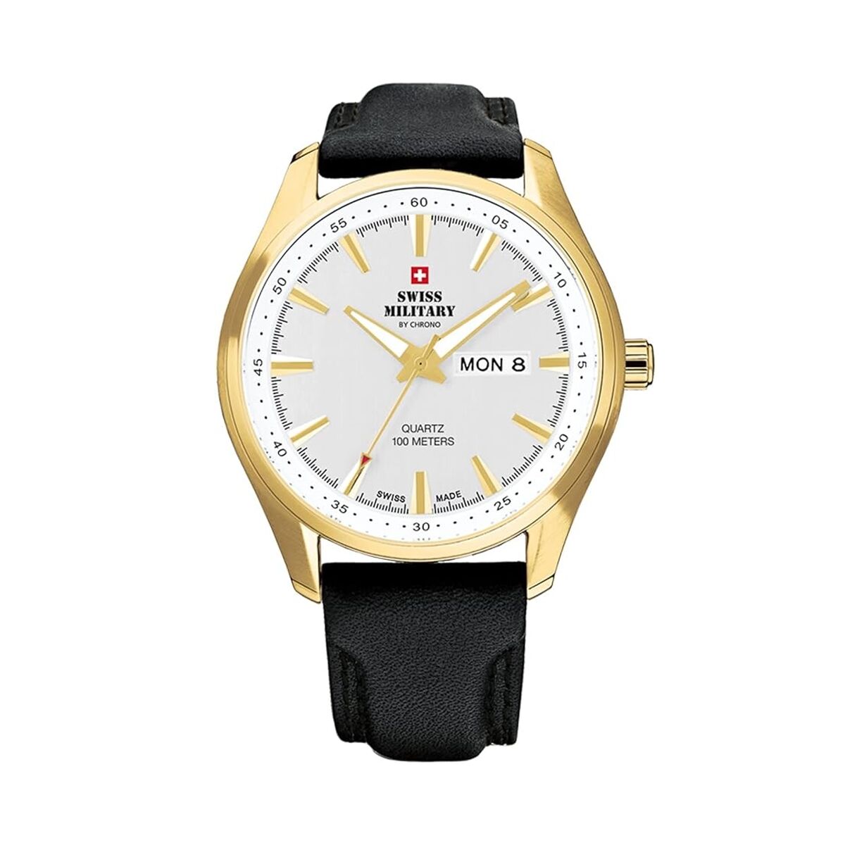 Reloj Hombre Swiss Military Chrono SM34027.08 Negro