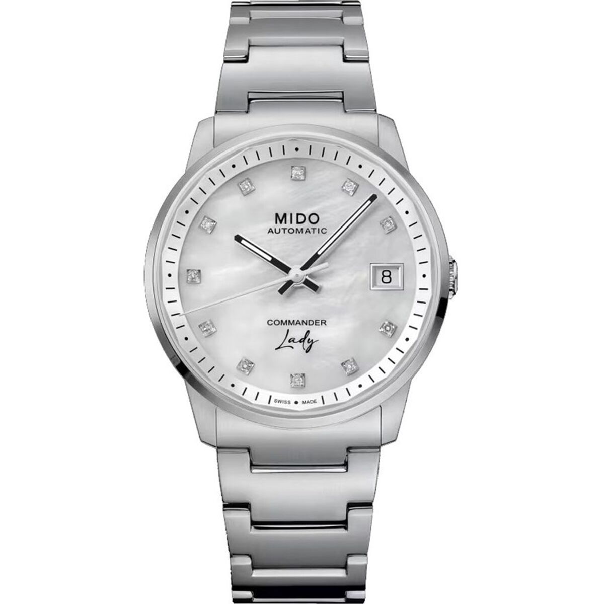 Reloj Hombre Mido COMMANDER LADY Plateado