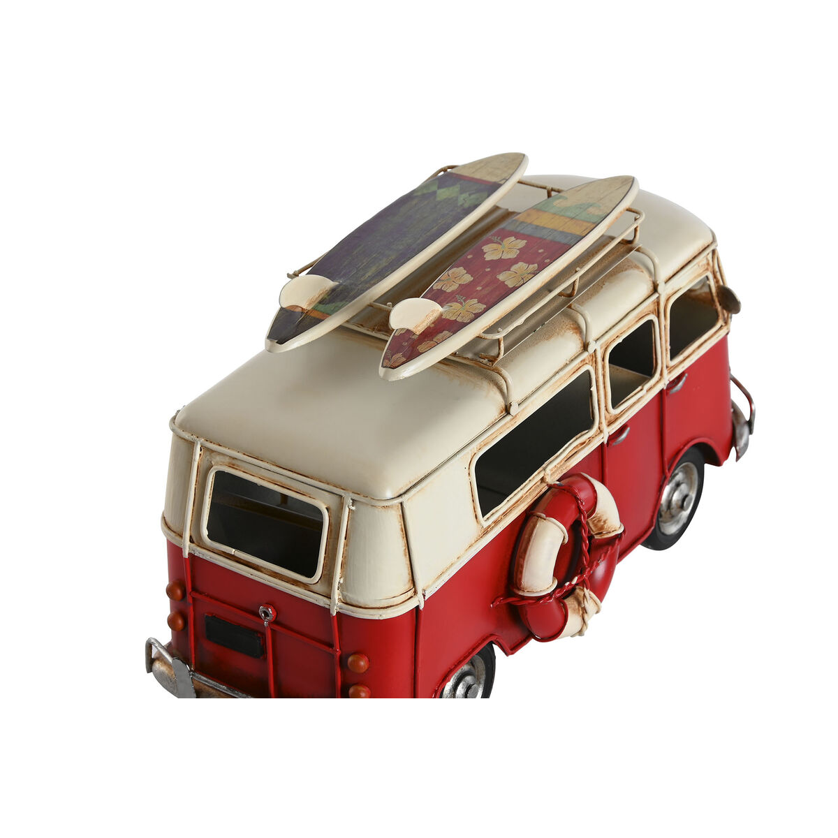 Figura Decorativa Home ESPRIT Azul Rojo Azul marino 27 x 11,5 x 15,5 cm (3 Unidades)