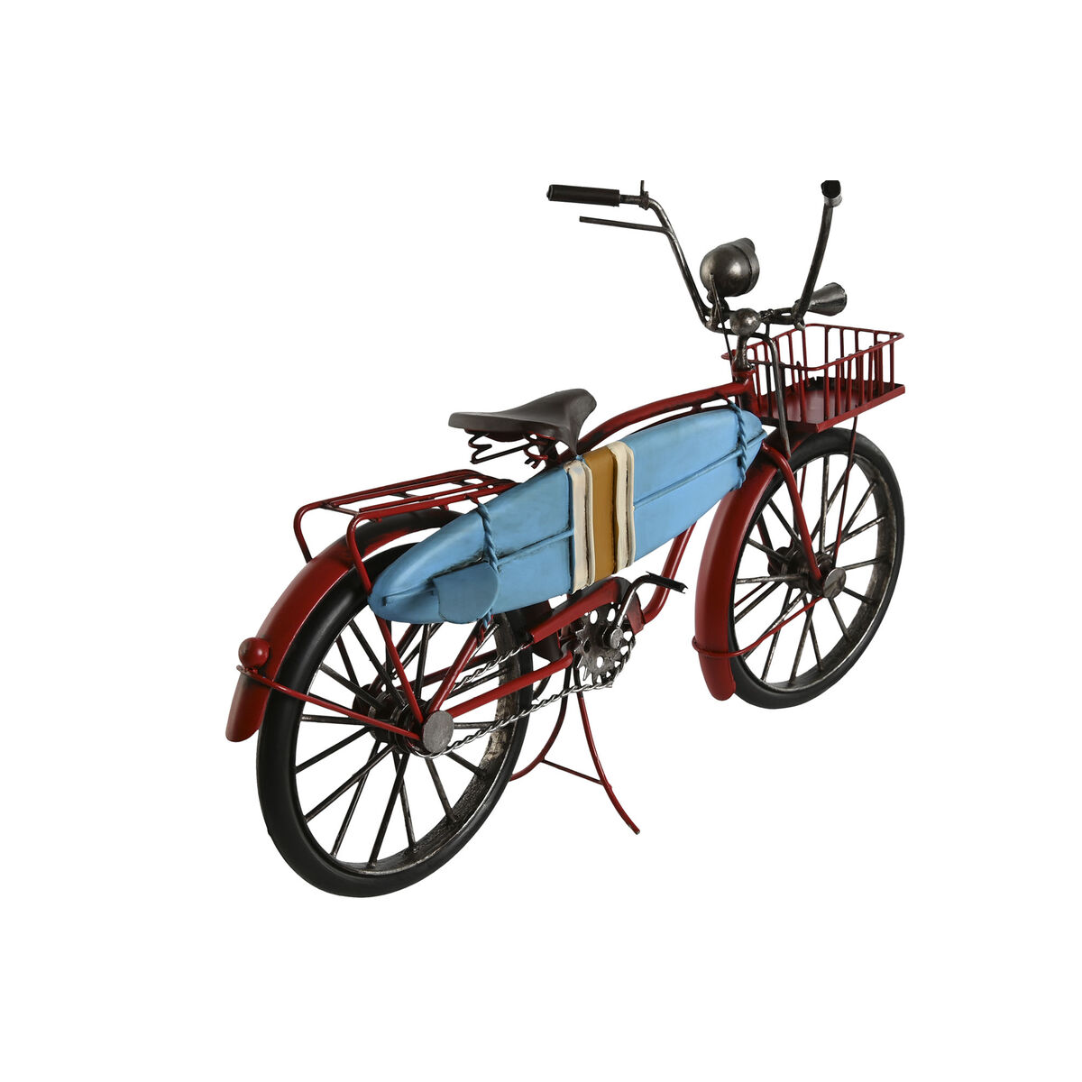 Figura Decorativa Home ESPRIT Azul Rojo Azul marino 30 x 13 x 22 cm (3 Unidades)