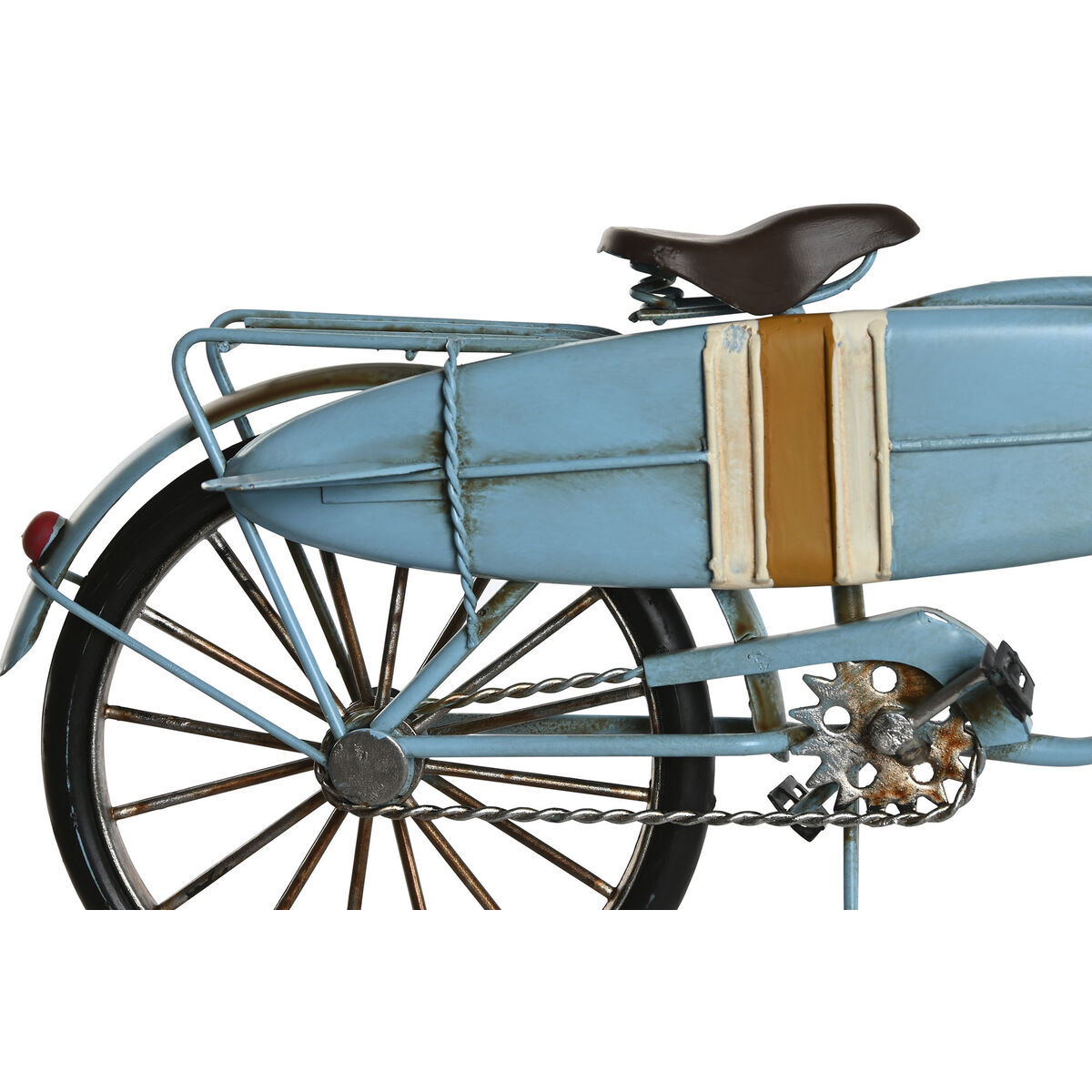 Figura Decorativa Home ESPRIT Azul Rojo Azul marino 30 x 13 x 22 cm (3 Unidades)