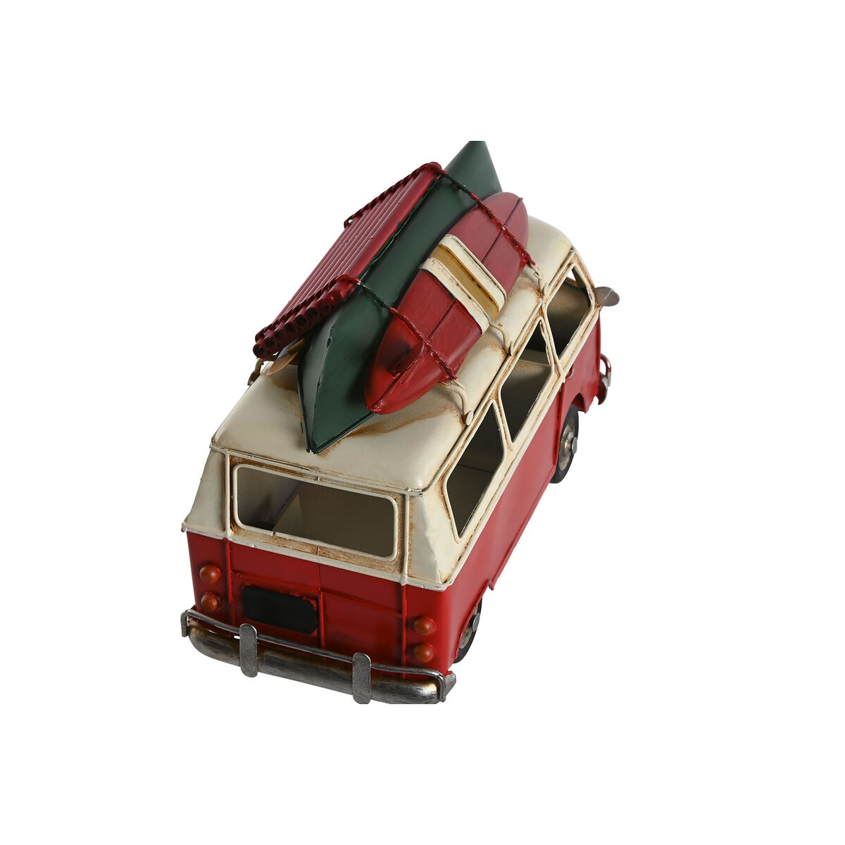 Figura Decorativa Home ESPRIT Azul Rojo Azul marino 28 x 13,5 x 17,5 cm (3 Unidades)