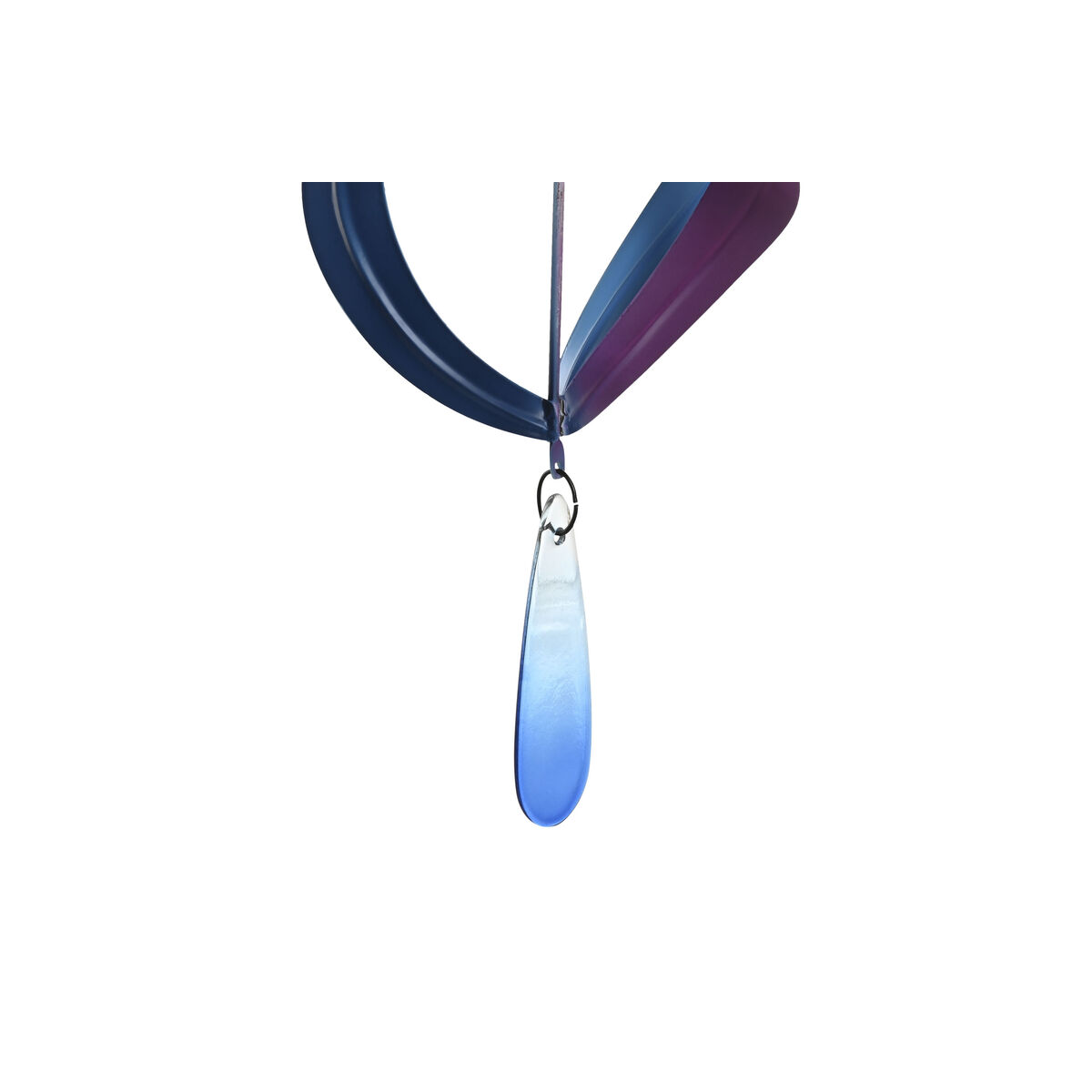 Decoración de Pared Home ESPRIT Azul Naranja Mariposa Shabby Chic 23 x 13 x 90 cm (2 Unidades)