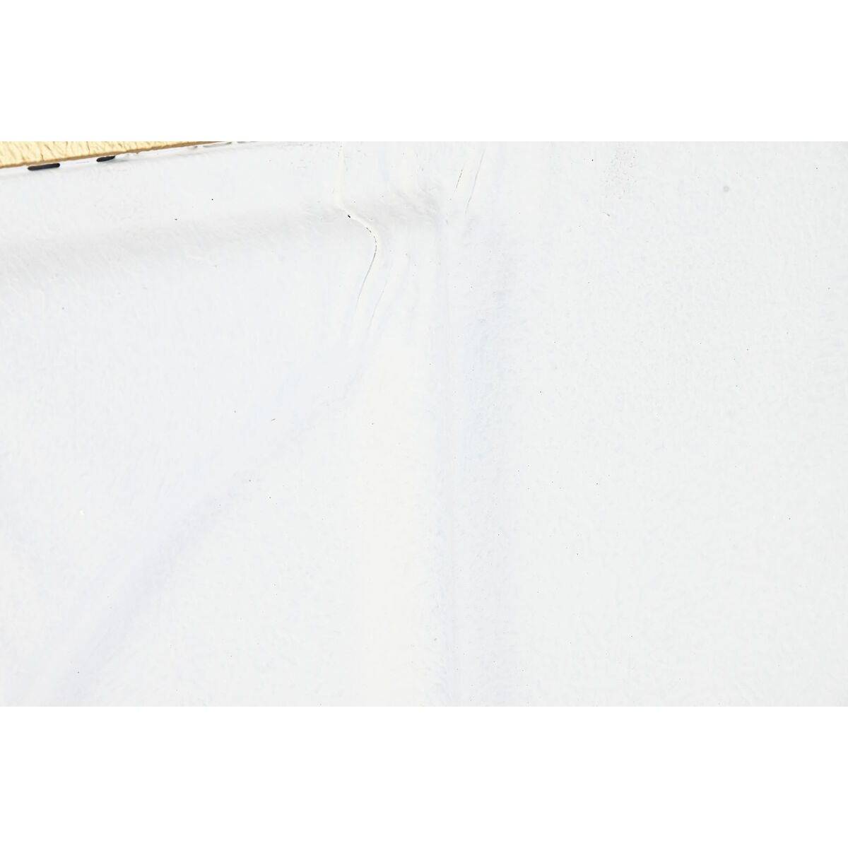 Decoración de Pared Home ESPRIT Blanco Dorado Abstracto 72,7 x 2,5 x 100,5 cm (2 Unidades)