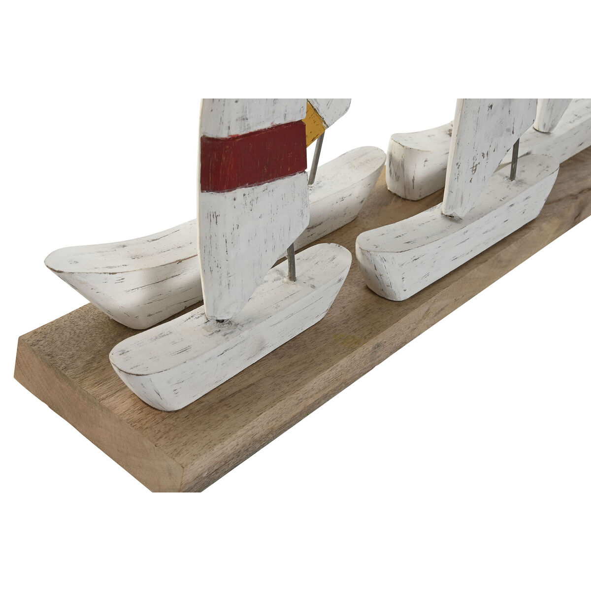 Figura Decorativa Home ESPRIT Blanco Azul marino 67,5 x 13,5 x 46 cm