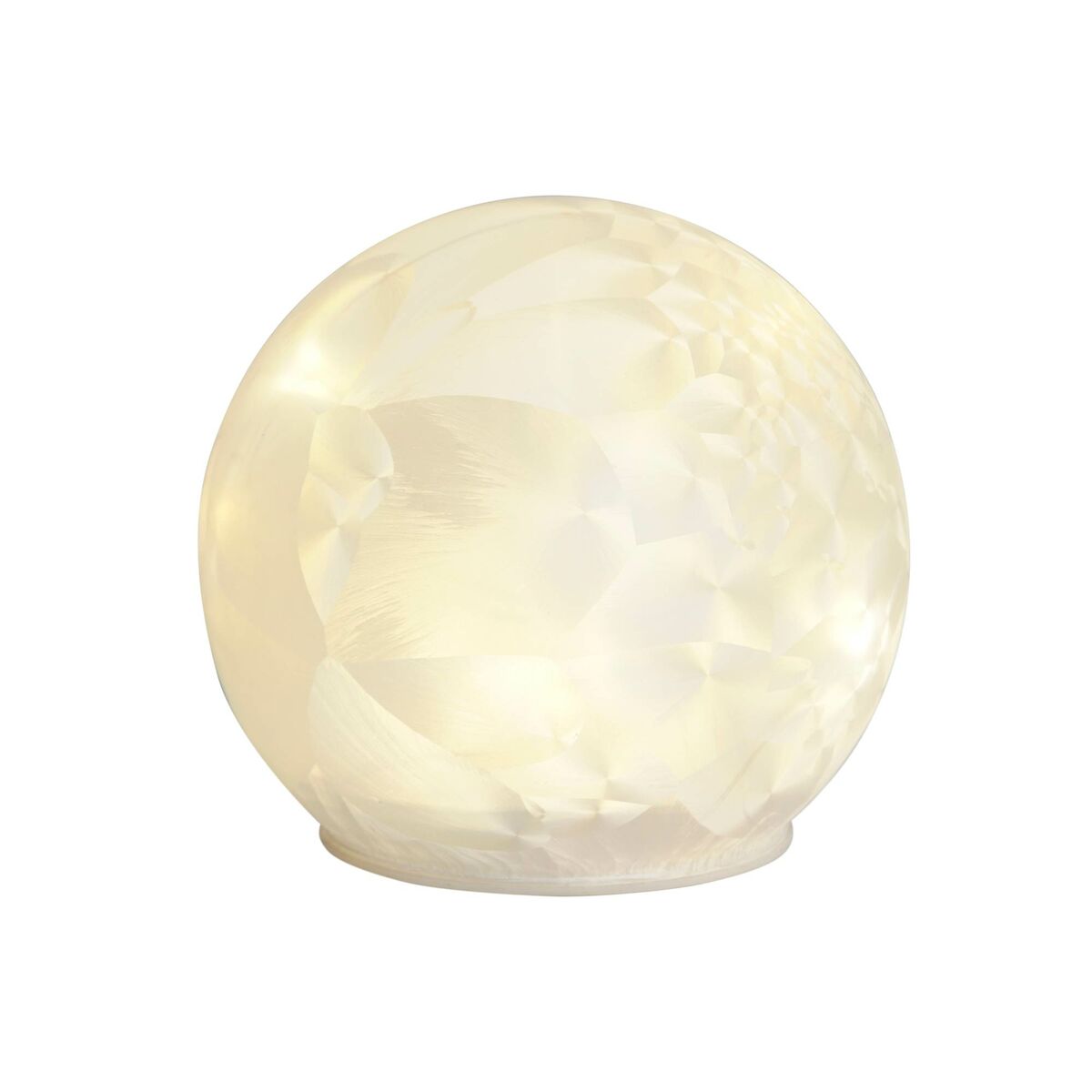 Decoración luminosa DKD Home Decor Blanco 12 x 12 x 12 cm