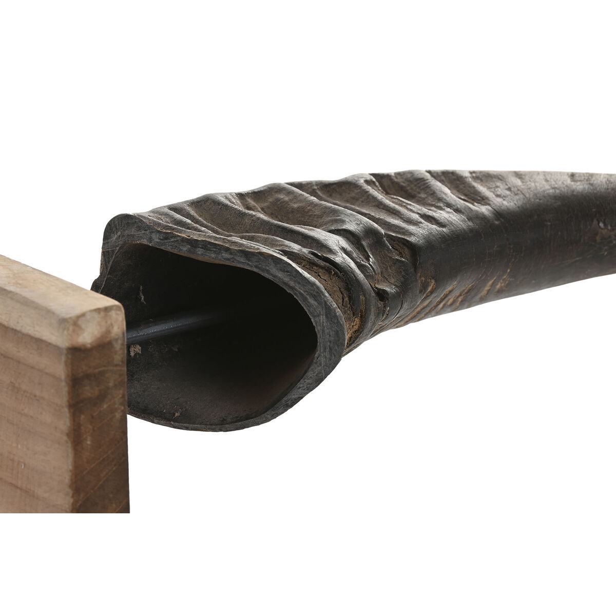 Figura Decorativa Home ESPRIT Negro Natural 20 x 11 x 65 cm