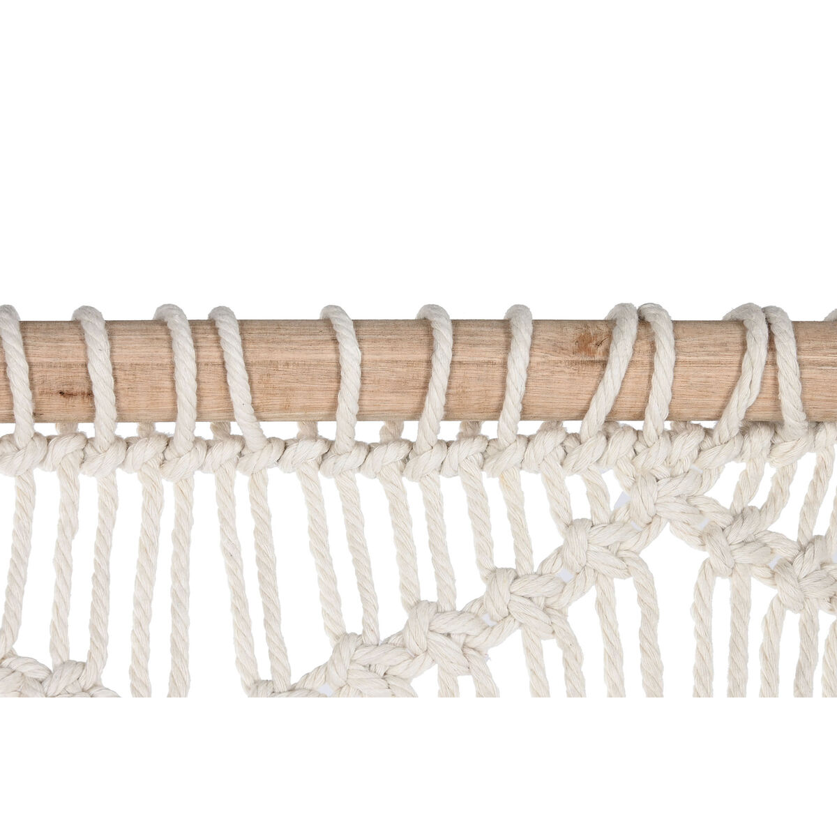 Decoración Colgante Home ESPRIT Blanco Natural 110 x 5 x 180 cm