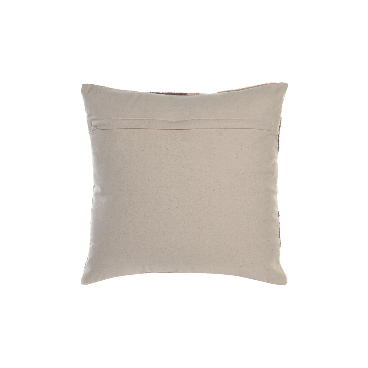 Cojín DKD Home Decor Blanco Rosa 45 x 15 x 45 cm (2 Unidades)