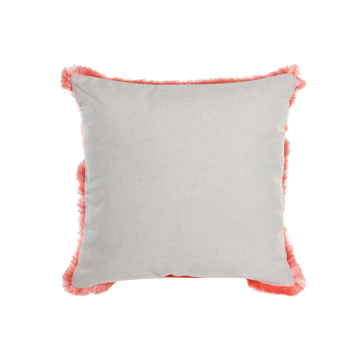 Cojín DKD Home Decor Flecos 45 x 15 x 45 cm (4 Unidades)