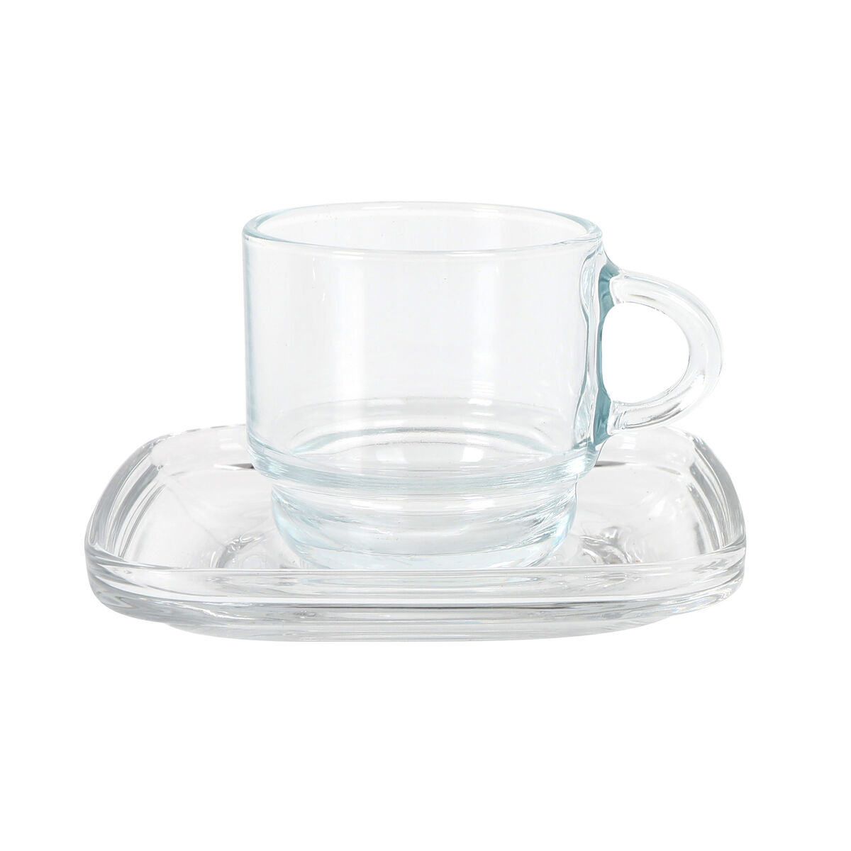 Juego de 6 Tazas con Plato LAV Cozy 90 ml (6 Unidades)