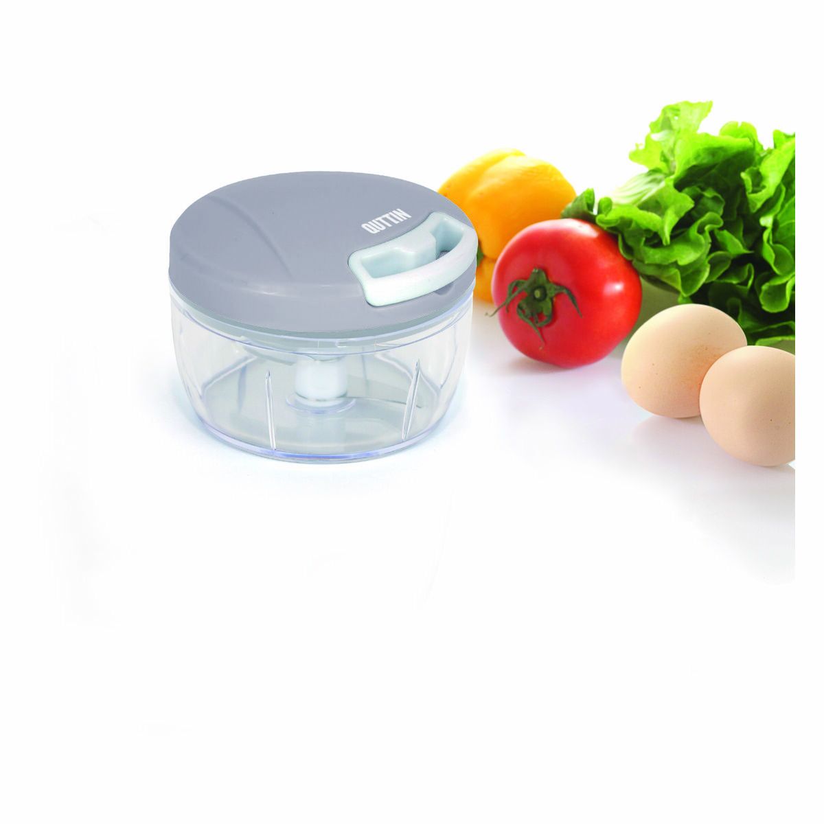 Cortador de Verduras Quttin 160 ml 9 x 9 x 6 cm (12 Unidades)