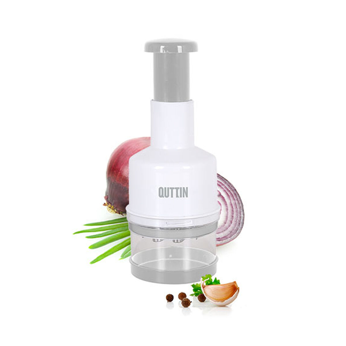 Cortador de Verduras Quttin 8 x 8 x 22 cm (12 Unidades)