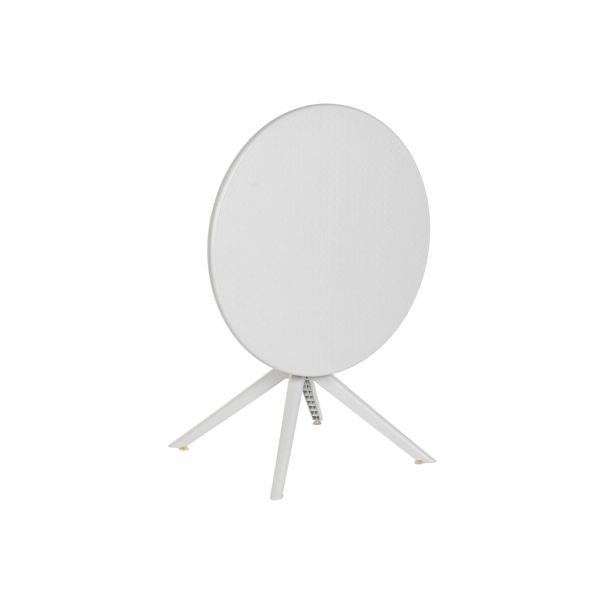 Mesa de Comedor Home ESPRIT Gris Metal Polipropileno 80 x 80 x 75 cm