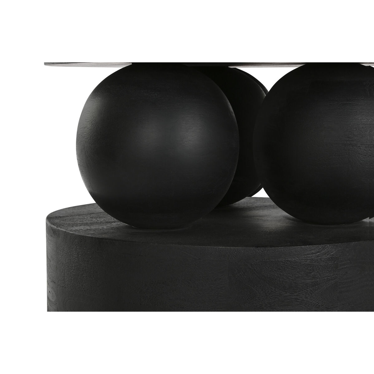 Mesa de Comedor Home ESPRIT Mármol Madera de mango 120 x 120 x 76 cm